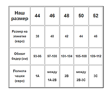 ОПТ Злитий купальник з сіткою великий пуш ап Z.Five 55217 чорний 38-46 на 44 46 48 50 52 укр розміри, фото 6