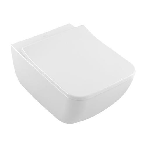 VENTICELOLO унітаз підвісної 37,5*56см, вертикальний змив, DirectFlush з сидінням SlimSeat Line з QuickRelease