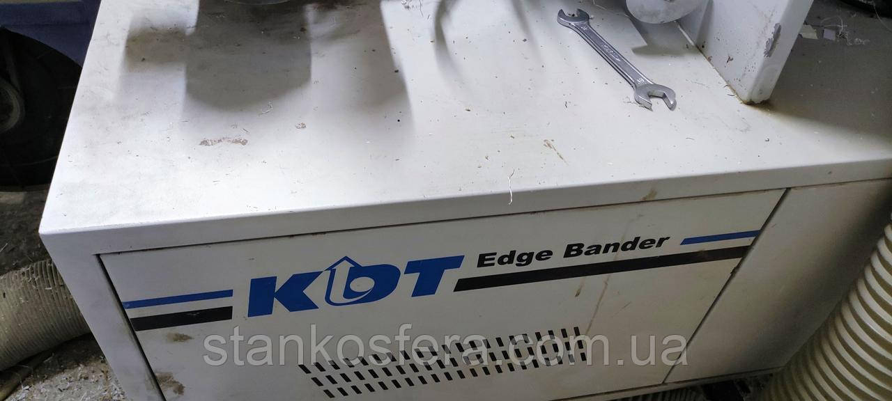 Кромкооблицовочный станок KDT 365 бу 2014г. скоростной автомат проходного типа - фото 10 - id-p103418903