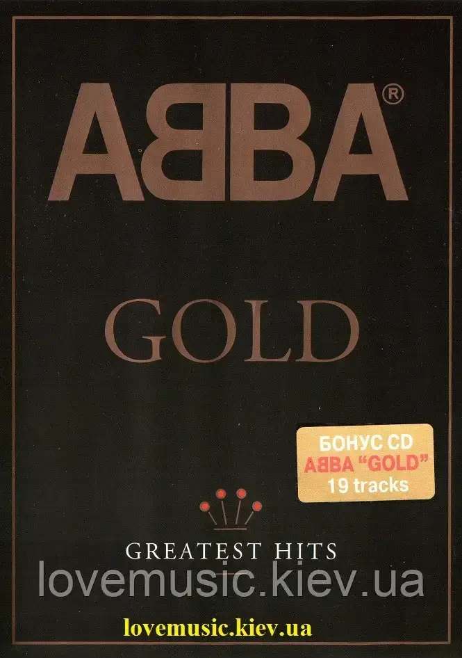 Відео диск ABBA Gold Greatest hits (2006) DVD+CD (dvd video)