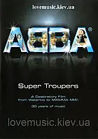 Відео диск ABBA Super troupers. A celebratory film from Waterloo to Mamma Mia! (2004) (dvd video)