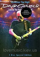 Відео диск DAVID GILMOUR Remember that night Live at the Royal Albert Hall (2007) (dvd video)