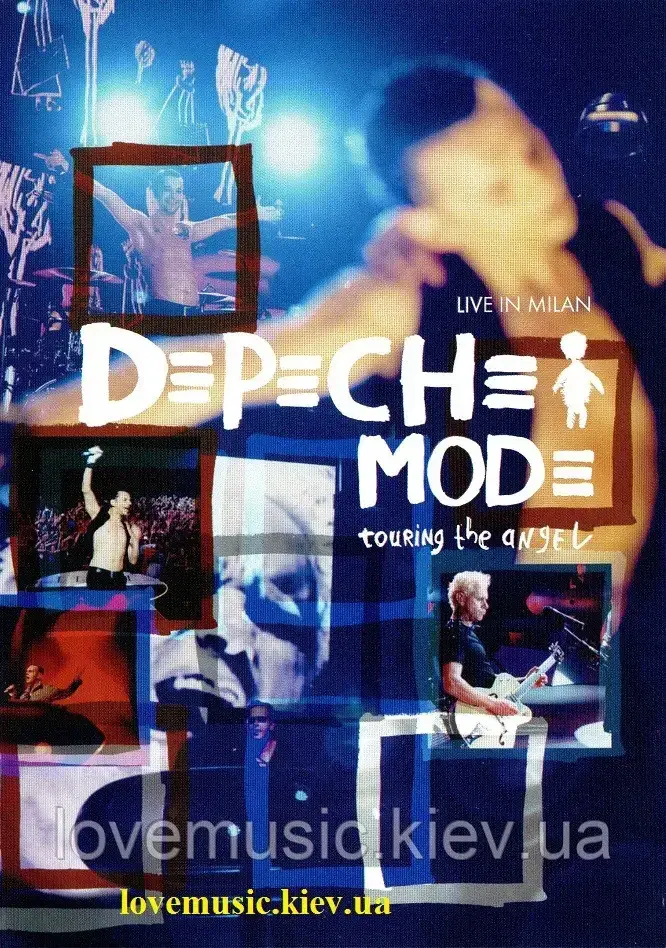 Відео диск DEPECHE MODE Touring the angel Live in Milan (2006) (dvd video)