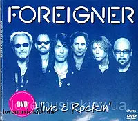 Відео диск FOREIGNER Alive e rockin' (2007) (dvd video)