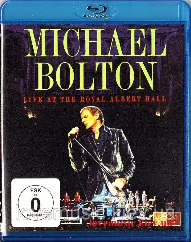Відео диск MICHAEL BOLTON Live at the Royal Albert Hall (2010) (Blu-ray disc)