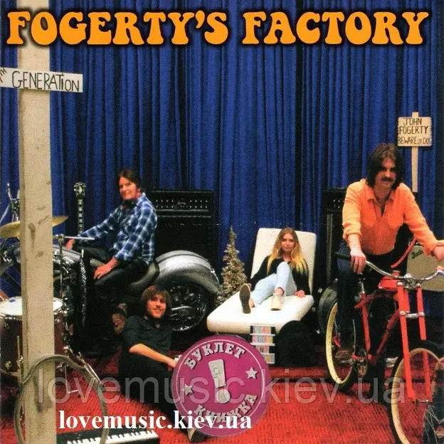 Музичний сд диск JOHN FOGERTY Fogerty's factory (2020) (audio cd)