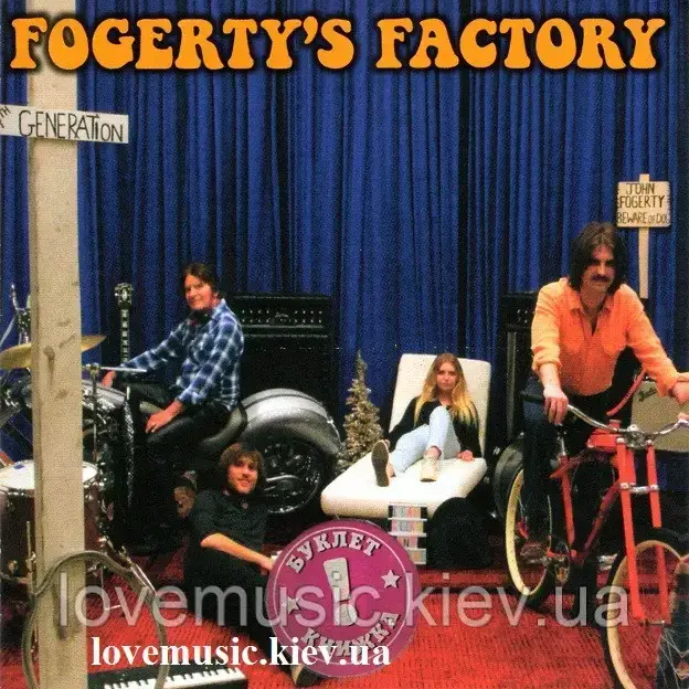 Музичний сд диск JOHN FOGERTY Fogerty's factory (2020) (audio cd)