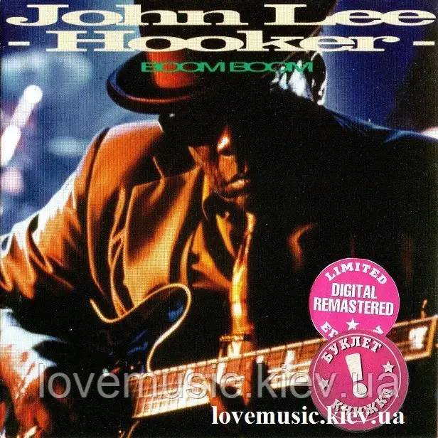 Музичний сд диск JOHN LEE HOOKER Boom boom (1992) (audio cd), фото 1