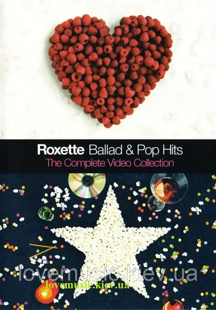 Відео диск ROXETTE Ballad & Pop Hits The complite video collection (2003) (dvd video), фото 1
