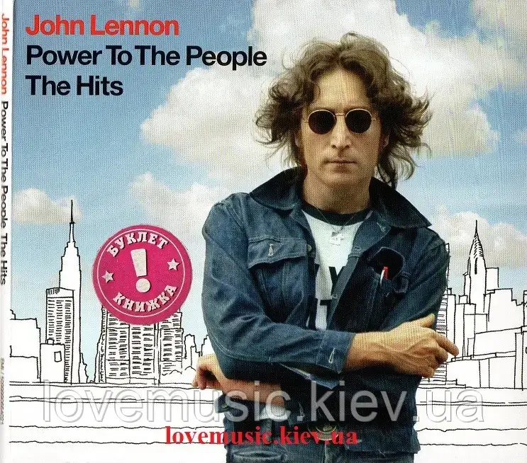 Музичний сд диск JOHN LENNON Power to the people The hits (2010) (audio cd), фото 1