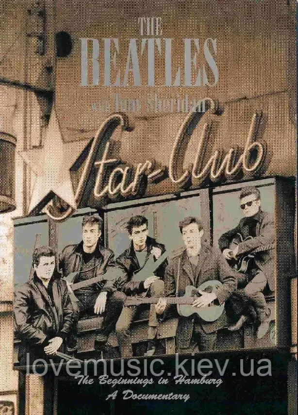 Відео диск THE BEATLES with TONY SHERIDAN The beginning in Hamburg (1984) (dvd video)