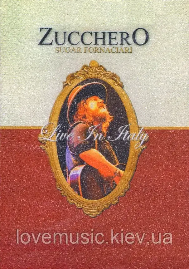 Відео диск ZUCCHERO Sugar pornaciari (2008) (dvd video)