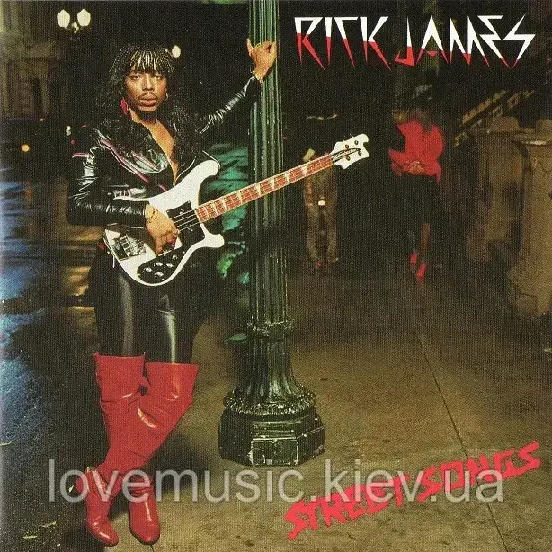 Музичний сд диск RICK JAMES Street songs (2002) (audio cd)