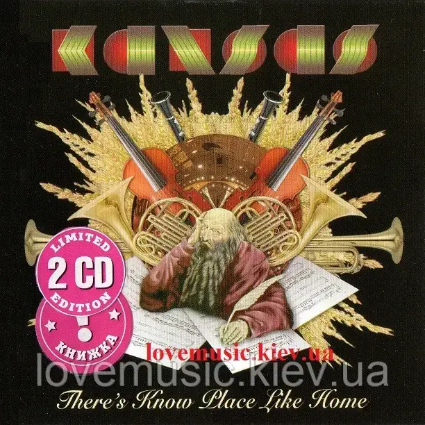 Музичний сд диск KANSAS There's know place like home (2009) (audio cd), фото 1