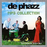 Музичний сд диск DE PHAZZ MP3 Collection (2008) mp3 сд