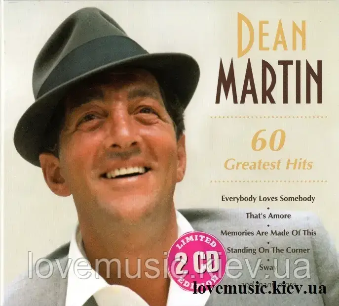 Музичний сд диск DEAN MARTIN Greatest hits (2011) (audio cd)