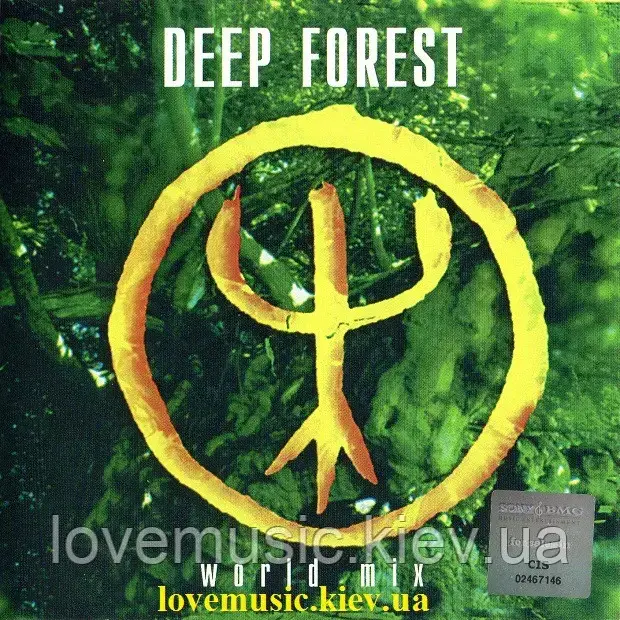 Музичний сд диск DEEP FOREST World mix (1994) (audio cd)