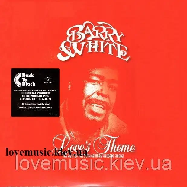 Вінілова платівка BARRY WHITE Love's theme The best of 20th century records singles (2018) Vinyl (LP Record), фото 1