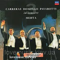 Вінілова платівка CARRERAS DOMINGO PAVAROTTI in concert MEHTA (1990) Vinyl (LP Record)