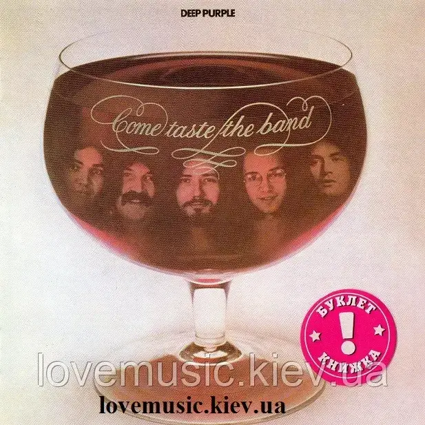 Музичний сд диск DEEP PURPLE Come taste the band (1975) (audio cd)