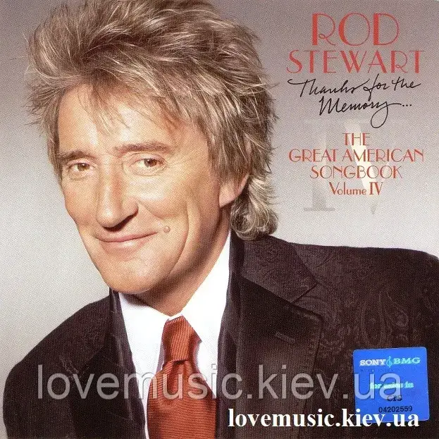 Музичний сд диск ROD STEWART Thanks for the memory (2005) (audio cd), фото 1