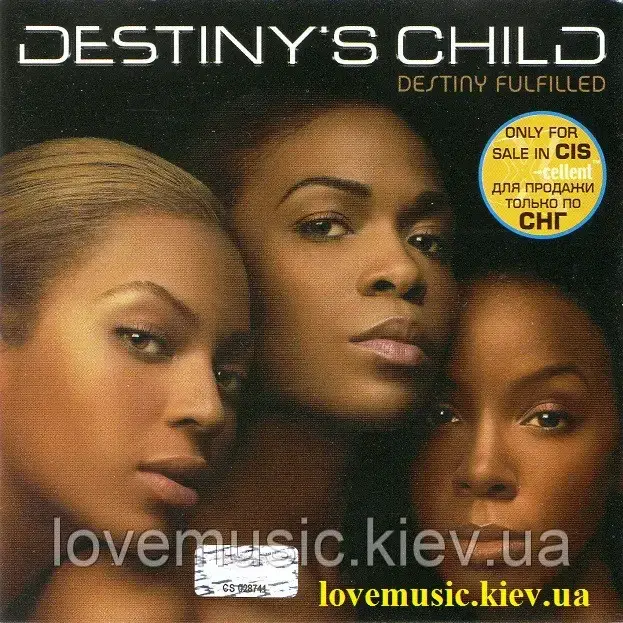 Музичний сд диск DESTINY'S CHILD Destiny fulfilled (2004) (audio cd)