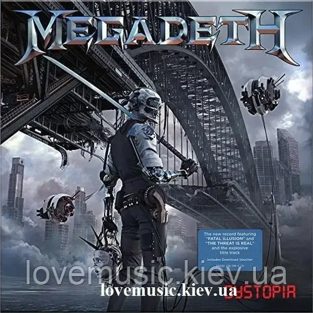 Вінілова платівка MEGADETH Dystopia (2016) Vinyl (LP Record)