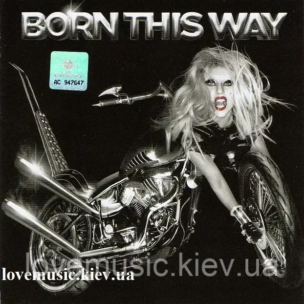 Музичний сд диск LADY GAGA Born this way (2011) (audio cd)