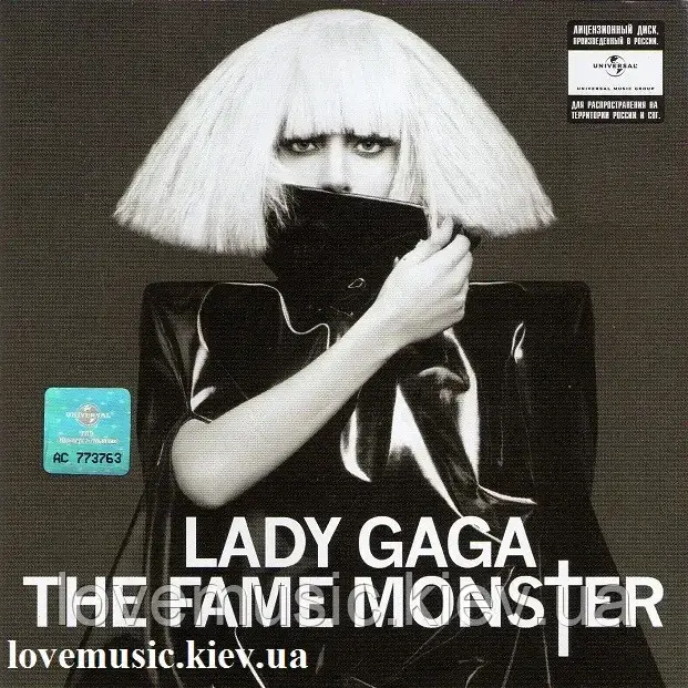 Музичний сд диск LADY GAGA The fame monster (2009) (audio cd)