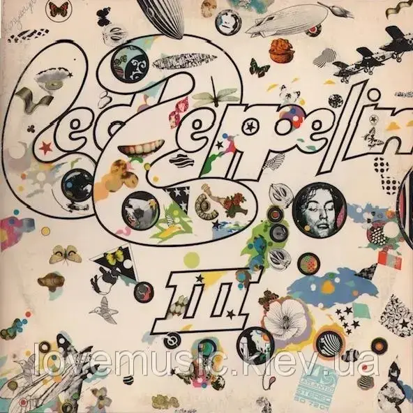 Музичний сд диск LED ZEPPELIN III (1970) (audio cd)