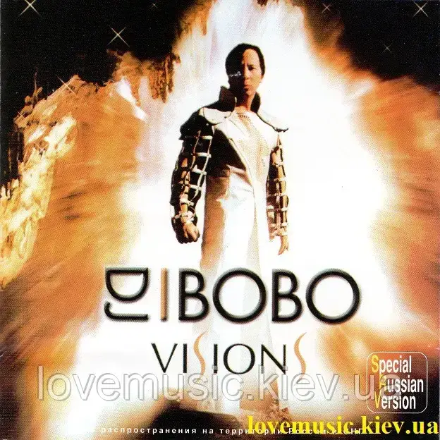 Музичний сд диск DJ BOBO Visions (2003) (audio cd), фото 1