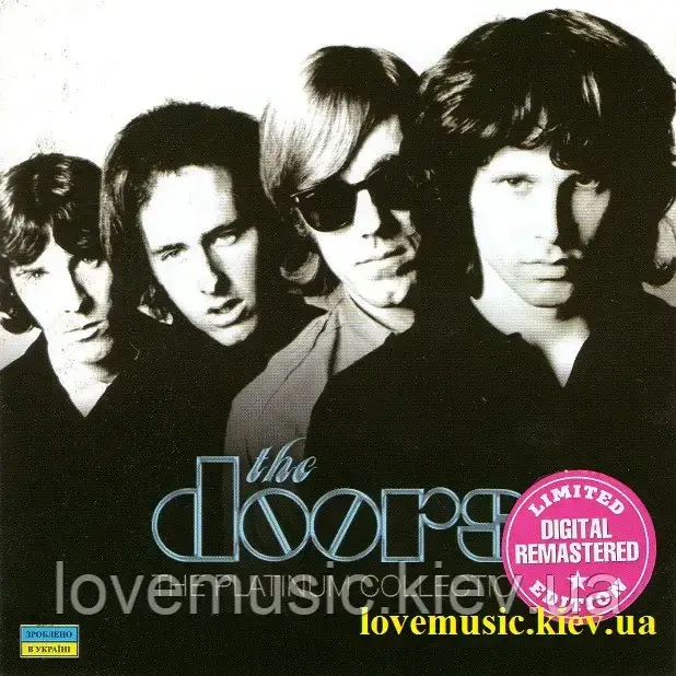 Музичний сд диск THE DOORS Platinum collection (2008) (audio cd), фото 1