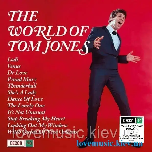 Вінілова платівка TOM JONES The world of Tom Jones (2019) Vinyl (LP)