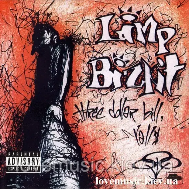 Музичний сд диск LIMP BIZKIT Three dollar bill, yall (1997) (audio cd)