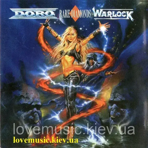 Музичний сд диск DORO & WARLOCK Rare diamonds (1991) (audio cd)