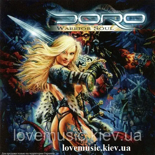 Музичний сд диск DORO Warrior soul (2006) (audio cd), фото 1