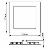 LED світильник VIDEX VL-DLSD3-125 white, фото 3