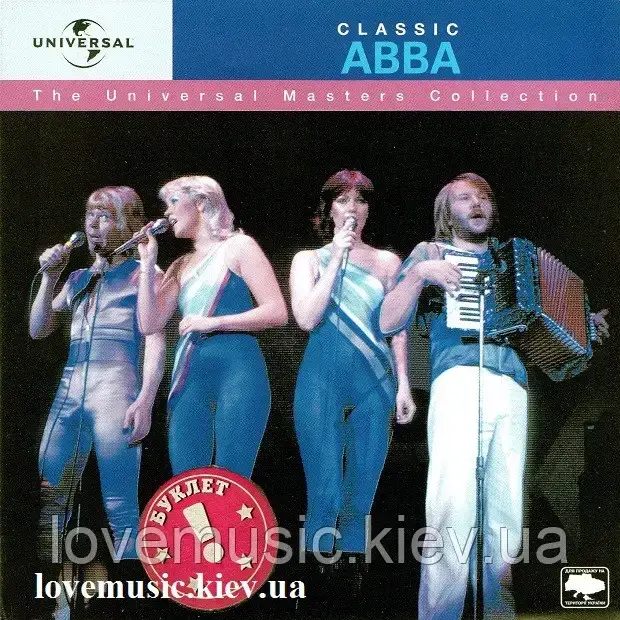 Музичний сд диск ABBA Classic The universal masters collection (2005) (audio cd)