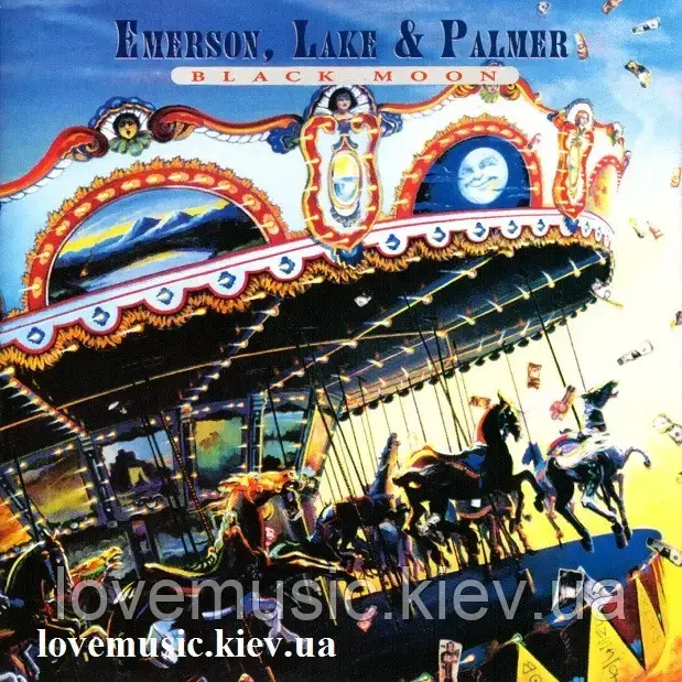 Музичний сд диск EMERSON, LAKE & PALMER Black moon (1992) (audio cd), фото 1