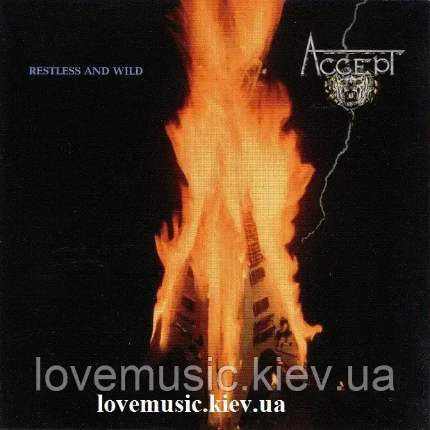 Музичний сд диск ACCEPT Restless and wild (1982) (audio cd)