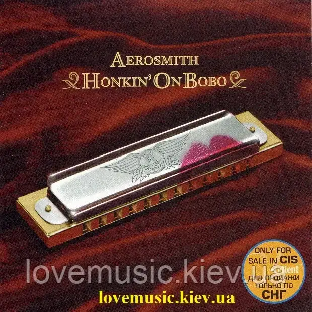 Музичний сд диск AEROSMITH Honkin' on bobo (2004) (audio cd), фото 1