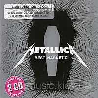 Музичний сд диск METALLICA Best magnetic (2008) (audio cd)