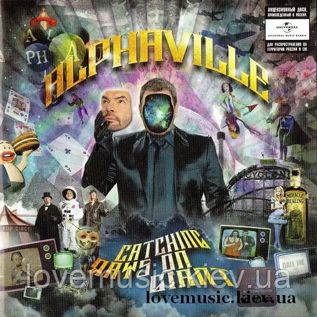 Музичний сд диск ALPHAVILLE Catching rays on giant (2010) (audio cd)
