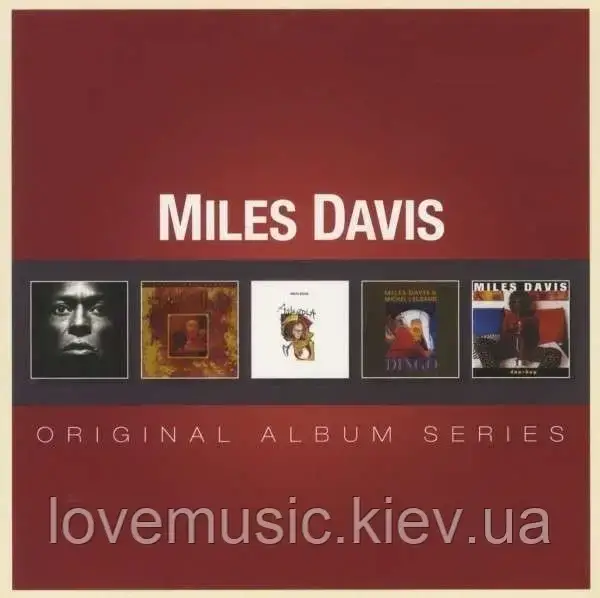 Музичний сд диск MILES DAVIS Original album series (2012) (audio cd)
