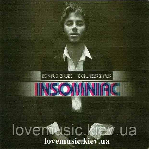 Музичний сд диск ENRIQUE IGLESIAS Insomniac (2007) (audio cd), фото 1