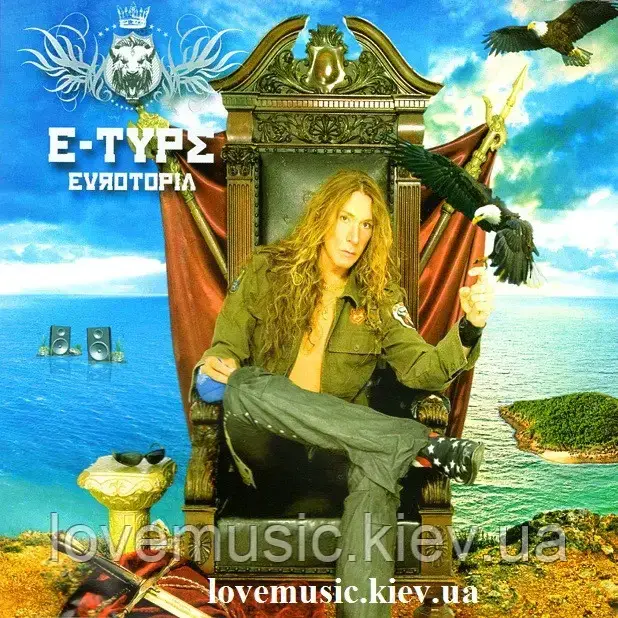 Музичний сд диск E–TYPE Eurotopia (2008) (audio cd), фото 1