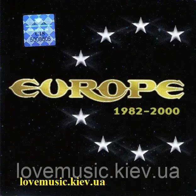 Музичний сд диск EUROPE 1982-2000 (1999) (audio cd), фото 1