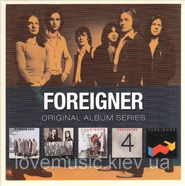 Музичний сд диск FOREIGNER Original album series (2009) (audio cd), фото 1