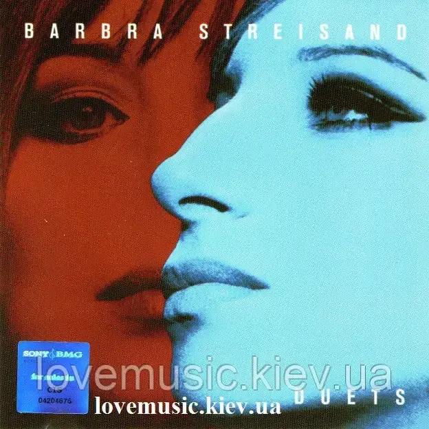 Музичний сд диск BARBRA STREISAND Duets (2002) (audio cd)
