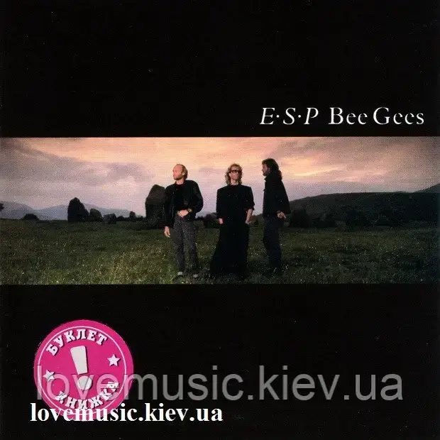 Музичний сд диск BEE GEES E-S-P (1987) (audio cd)